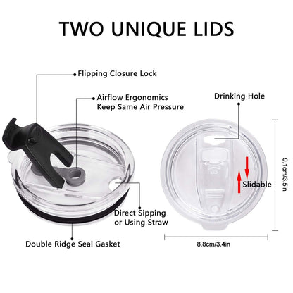 Lifecapido Grandpa and Grandma Travel Tumbler Set, Insulated Stainless Steel Tumbler with Lids, Funny Grandparents Christmas Gifts for Grandpa Grandma from Grandchildren Grandkids(20oz, Black&White)