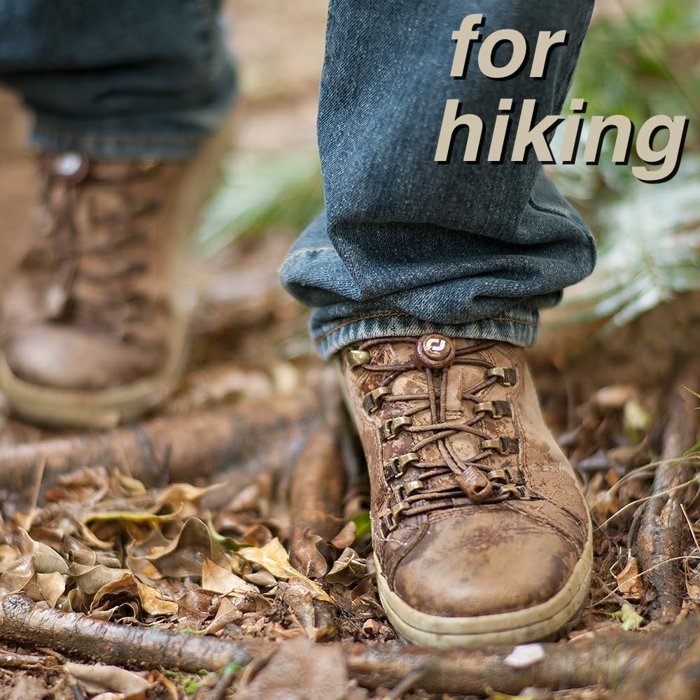 RJ-Sport Elastic No Tie Shoelaces - Quick to Install No Tie Shoelaces for Adult (Number 005 - Grey)