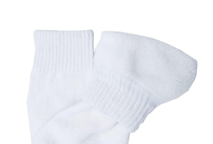 Homrap Women Toe Separator Socks Toeless Foot Alignment Socks for Yoga GYM Massage Pain Relief Improves Circulation Stretchy (White)