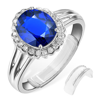 Ring Sizers for Loose Rings, 8 Pack 8 Sizes, Ring Size Adjuster, Invisible Ring Guards for Women and Men, Ring Resizer with Polishing Cloth，Fits Bands Width to 1-8mm