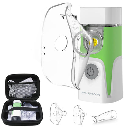 Portable Nebulizer for Adults and Kids,Rechargeable Handheld Mesh Nebulizer Machine, Travel & Home Use, Fast Relief for Breathing Problems, Ultra Quiet Auto-Cleaning