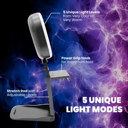 Live Streaming Kit- Perfect for Streaming Video Games on Twitch, YouTube, Podcasts and Working from Home. includes 1920x1080p Webcam, Professional USB Microphone, and One LED Multi-Color Light