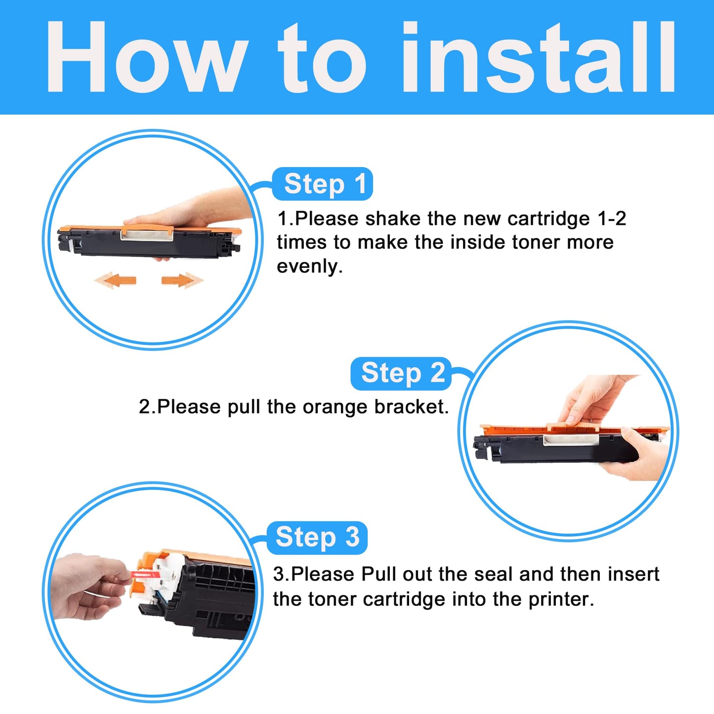 LCL Remanufactured Toner Cartridge Replacement for HP CE310A 126A Laserjet Pro CP1020 CP1025 CP1025nw Laserjet 100 Color MFP M175 M175nw M175a M175n M175w Pro 200 M275nw M275 (1-Pack Black)