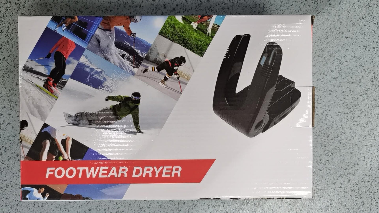 Manledio Portable Electric Shoes Boots Dryer and Warmer with Folding and Drying Adjustable Rack