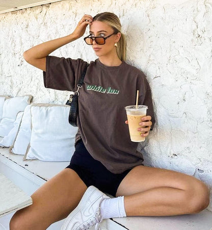 FULLSOFT High Waisted Biker Shorts for Women-5" Tummy Control Fitness Athletic Workout Running Yoga Gym Soft Shorts (Black,Large-X-Large)