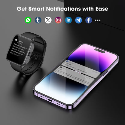 Imzuc Fitness Tracker Watch, Step Tracker with Heart Rate, Blood Oxygen Sleep Monitor, IP68 Waterproof Pedometer, Step Calorie Counter, Health Fitness Watch for Sports, Activity Tracker for Women Men