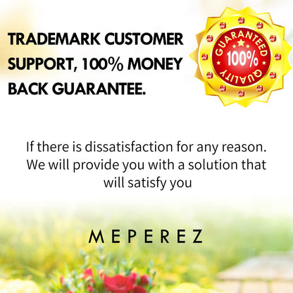 MEPEREZ Ultra Sharp Germany Steel Pruning Shears - Cuts 3X Easier, Weak Hand Arthritis Snips, Rust-Resistant, Effortlessly 1-Inch Cut Capacity Garden Scissors, Ergonomic Handle