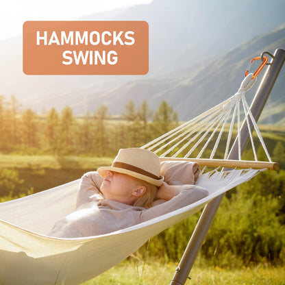 L-Rover Carabiner,12KN Lightweight Heavy Duty Carabiner Clips,Aluminium Wiregate Caribeaners for Hammocks,Camping, Key Chains, Outdoor and Gym etc,Hiking & Utility