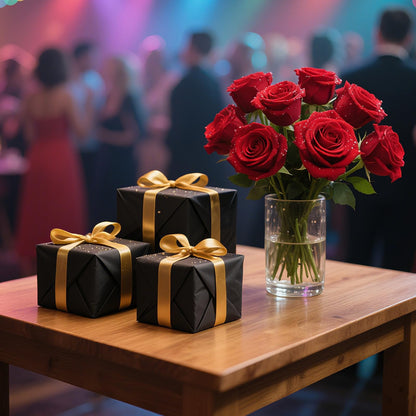 PLULON 60 Sheets Black Tissue Paper for Gift Bags, Gift Wrapping Paper Tissue Bulk for Crafts Packaging Birthday Baby Shower, Wedding Holiday Flower Bachelorette Bridal Party Decorations