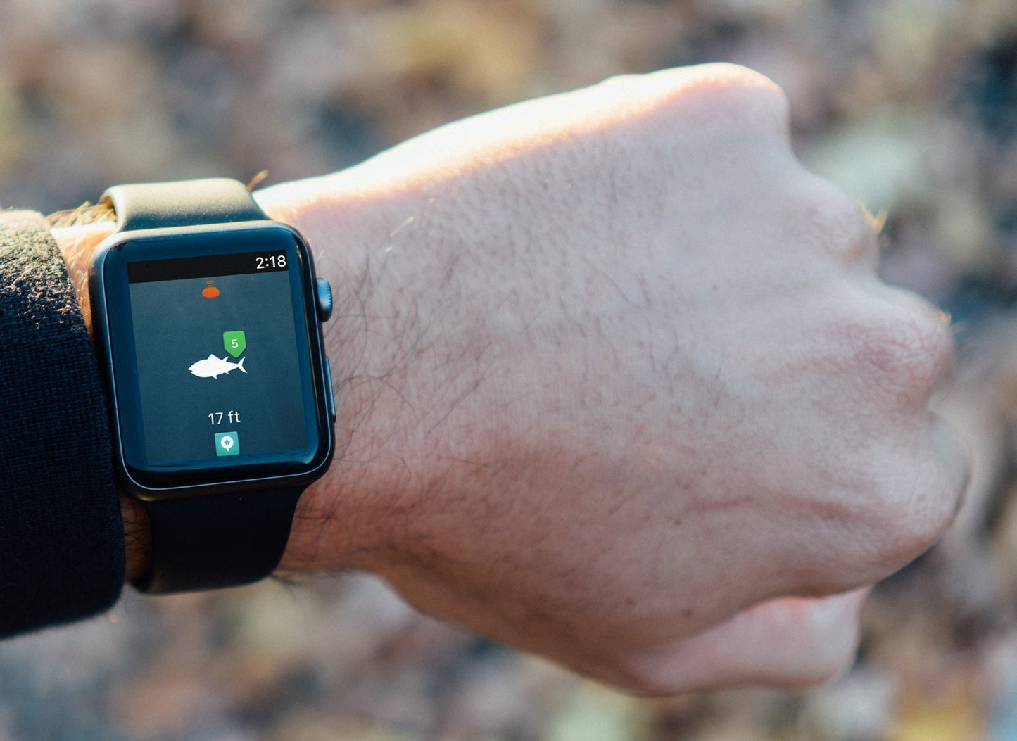 Reelsonar Portable Fish Finder Accurate Fish Depth Finder with Depth Range of 135 feet 10+ Hours Battery Life with iOS & Android App Wireless