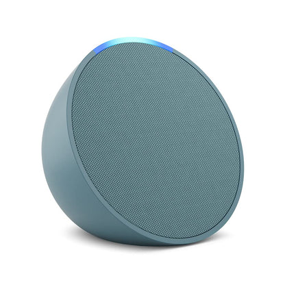 Amazon Echo Pop (newest model), Our smallest Alexa speaker, Fits in any room, Midnight Teal