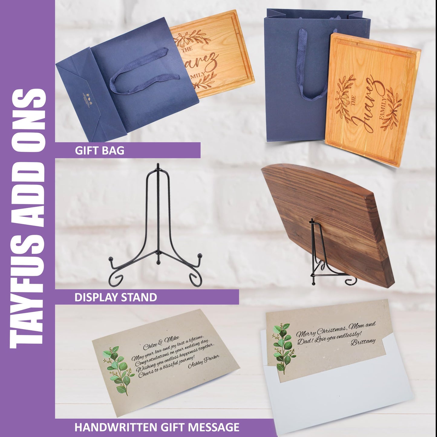 Personalized Cutting Board - Custom Engraved Wood Charcuterie Board - Customized Bridal Shower, Wedding, Engagement, Anniversary and Housewarming Gifts - Best Gift Idea for Couples, Parents, Family