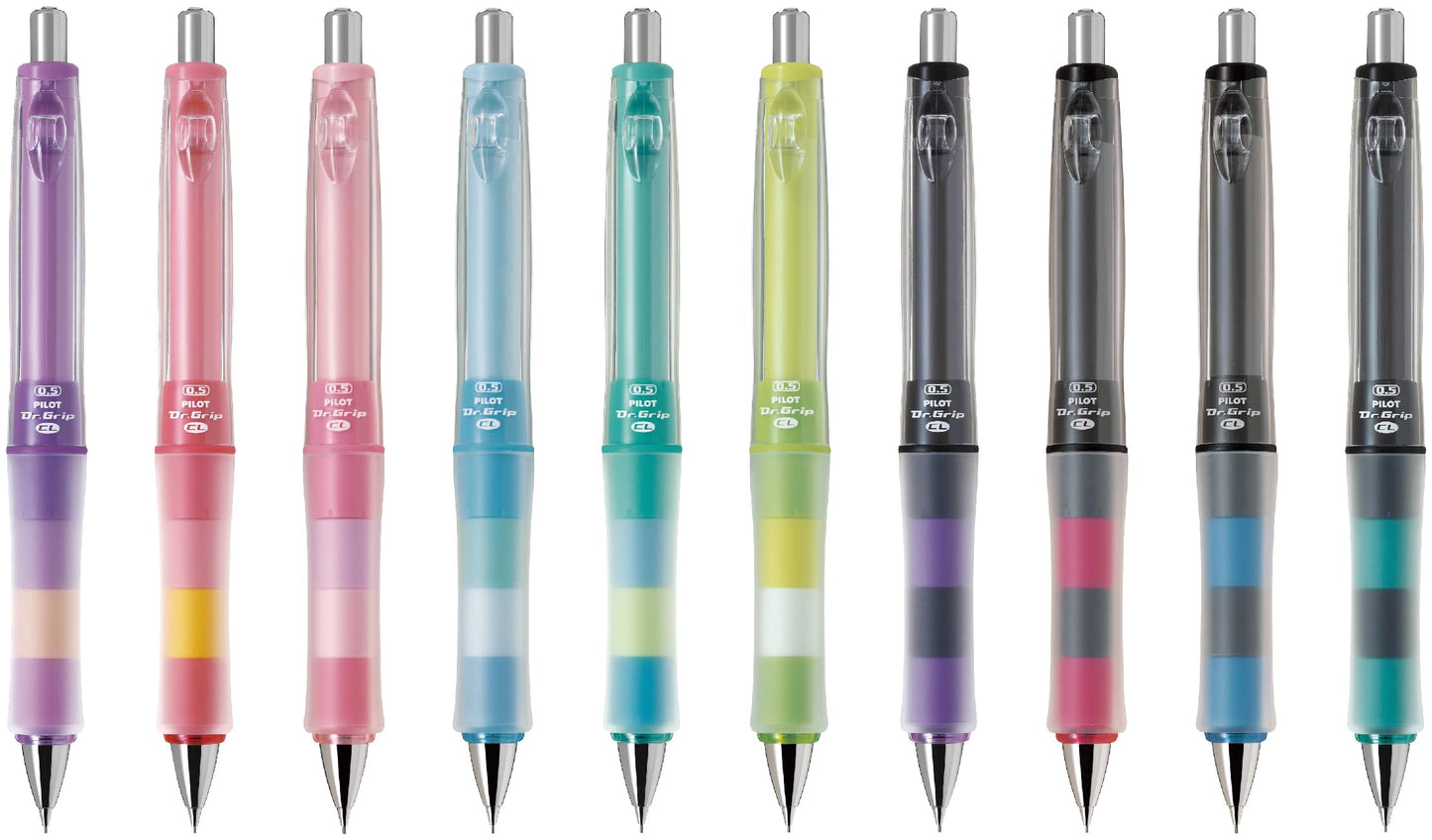Pilot Mechanical Pencil Dr. Grip CL Play Boader, 0.5mm, Floral Pink (HDGCL-50R-PFP)