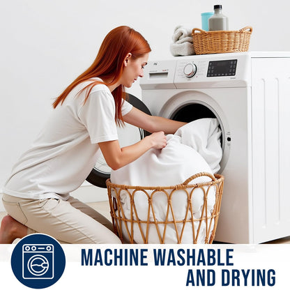 OLANLY Twin Quilted Fitted Mattress Pad, Elastic Fitted Mattress Topper, Cooling Soft Mattress Cover Stretches up to 21 Inches Deep, Machine Washable Mattress Protector (39x75 inch, White)