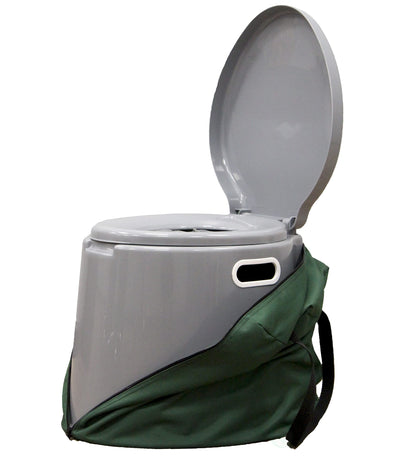 PLAYBERG Portable Travel Toilet for Camping and Hiking (Toilet with Case)