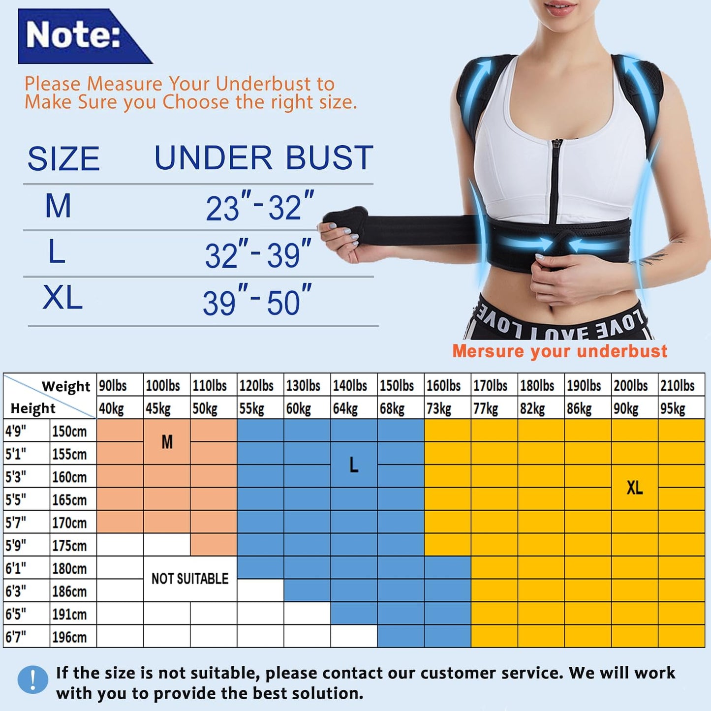 Mercase Professional Posture Corrector for Men & Women, Maximum Support Back Brace, Adjustable & Rigid for Upper Back Pain, Shoulder Relief, Spine Alignment, Stops Slouching, Large(32-39 in)