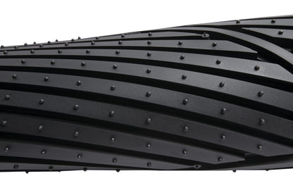 Amazon Basics Heavy Duty Car Floor Mat, PVC Faux Rubber, with Carpet Backing, Universal Deluxe All-Weather Trim to Fit for 95% Automotive SUV Sedans Trucks, 4-Piece, Solid Black