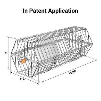 onlyfire 17 inch Stainless Steel Round Tumble Rotisserie Basket Cooking Accessory Fits for Most Grills
