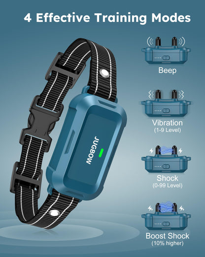 Jugbow Dog Shock Collar 2 Dogs - 4200FT Dog Training Collar with Remote, IPX8 Waterproof E Collar for Dogs Training, Rechargeable Collars for Dogs (10-120lbs)