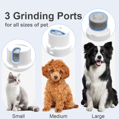 KIKETECH Quiet Dog Grooming Clippers - 4 in 1 Professional Dog Hair Clippers for Small Cats Dogs Pets, Rechargeable Cordless Pet Trimmer for Grooming, PinkRose