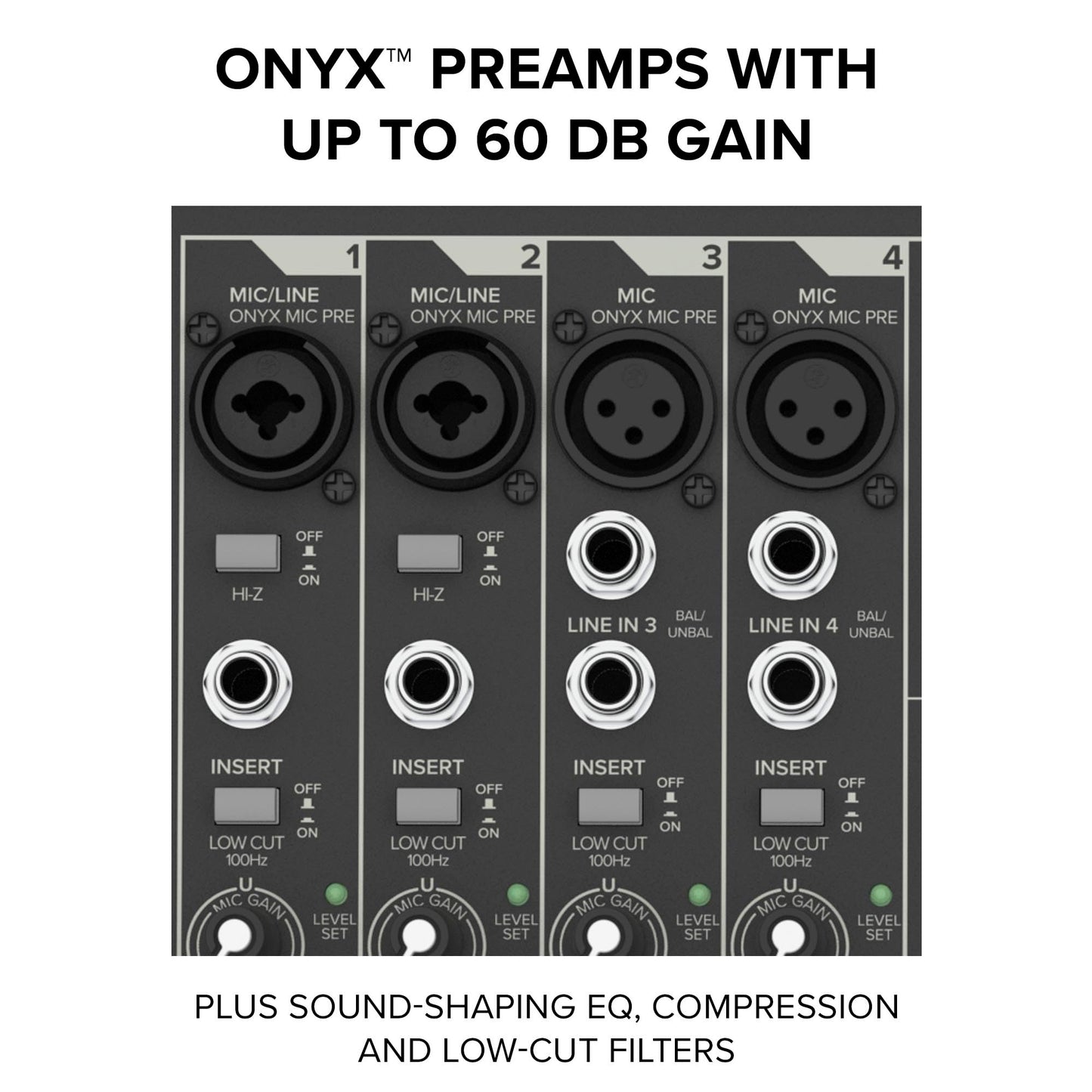 Mackie ProFX10 Go Battery-powered 10-channel Mixer with USB and Enhanced Effects