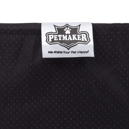 Orthopedic Dog Bed - 2-Layer Memory Foam Crate Mat with Machine Washable Sherpa Cover - 20x15 Pet Bed for Small Dogs Up to 20lbs by PETMAKER (Gray)