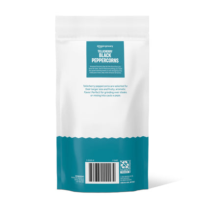 Amazon Grocery, Tellicherry Whole Black Peppercorn, 16 Oz (Previously Happy Belly, Packaging May Vary)