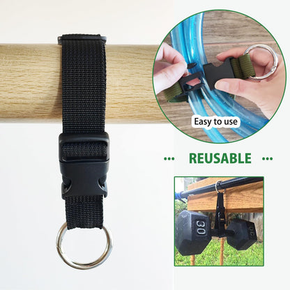 Haojiaho 3 Pcs Add a Bag Luggage Straps, Jacket Holder, Make Your Hands Free, Adjustable Suitcase Belt Straps, Travel Accessories for Connecting Luggage or Backpack, Black