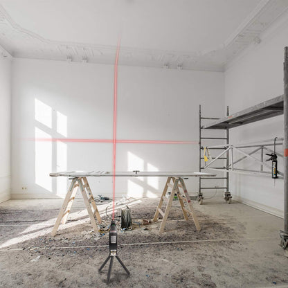 Laser Level Tool Multipurpose Laser Level Line Laser Kit With triangle bracket for Picture Hanging, cabinets Walls by AikTryee