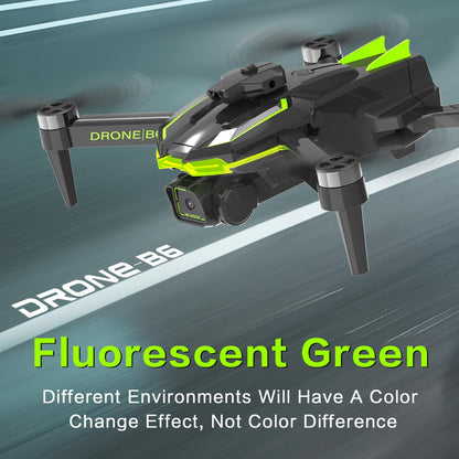 HONIVON Drone with Camera 1080P HD for Beginners, Brushless Motor Drone with 45 Mins Long Flight Time Altitude Hold Obstacle Avoidance RC Quadcopter Toys Gifts For Kids Adults, Green