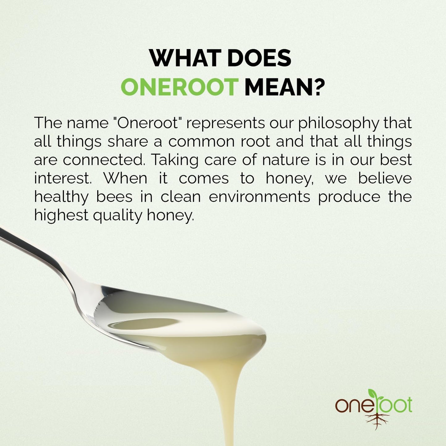 Oneroot 100% Canadian Flower Honey - 1kg / 2.2lbs, Honey Wildflower Unfiltered, Unheated & Creamed, Nutrient Rich Raw Wildflower With Enzymes, Thick Natural Sweetener