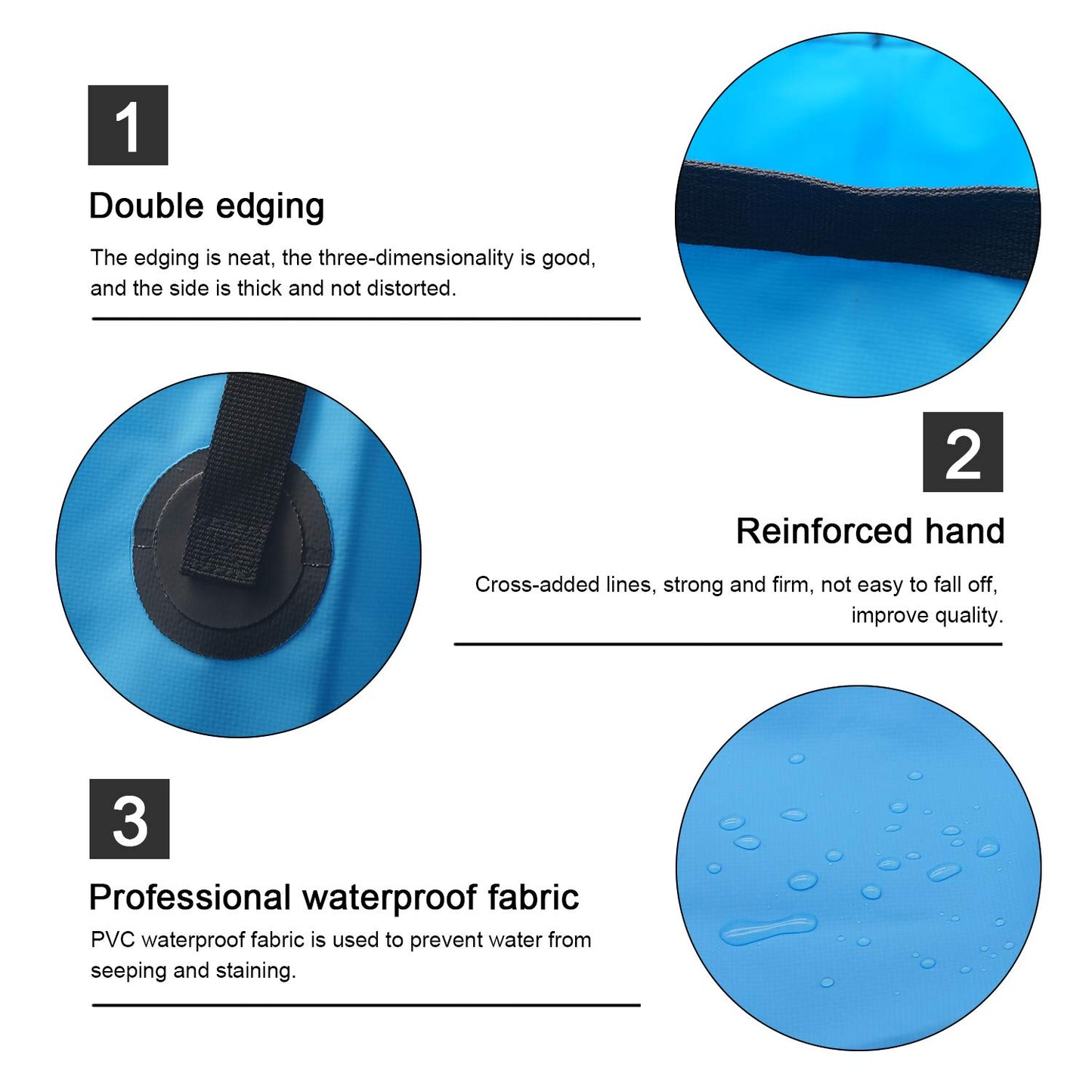 Collapsible Bucket, Esthesia 5 Gallon Portable Folding Water Portable Collapsible Wash Basin Folding Bucket Water Container Fishing Bucket for Travelling Camping Hiking Fishing Gardening