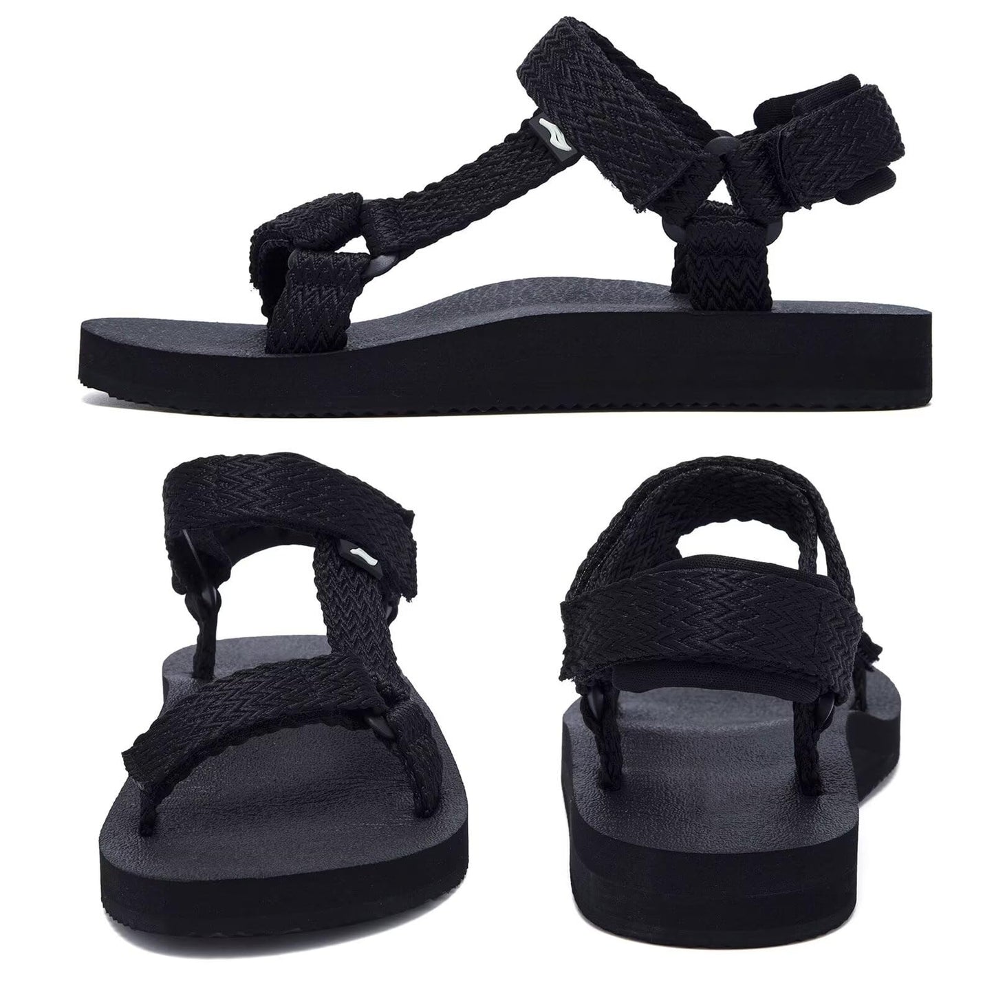 YOCCI Women's Original Sport Sandals Hiking Sandals with Arch Support Yoga Mat Insole Light Weight Outdoor Water Shoes