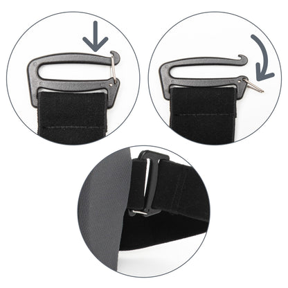 OPTP Thoracic Lumbar Back Support - Full Back and Lumbar Support for Improved Sitting Posture, Upper/Lower Back Support for Chair, and Car Back Cushion for Travel