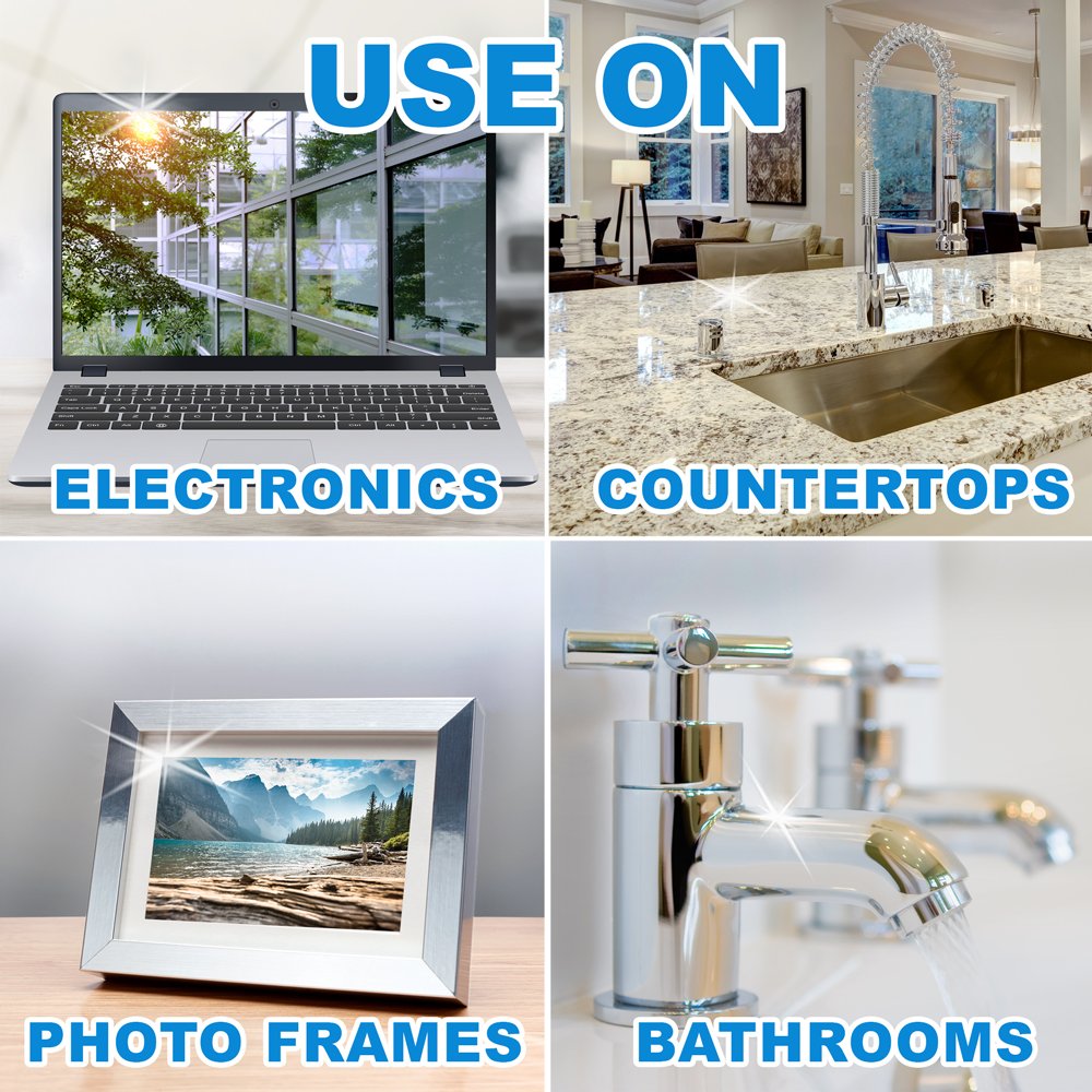 Glass Plus Glass Cleaner, 32 fl oz Bottle, Multi-Surface Glass Cleaner (Pack of 3)