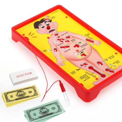 Operation Electronic Board Game, Family Games for Kids Ages 6+, Kids Board Games for 1+ Players, Funny Games for Kids, Kids Gifts (Amazon Exclusive)