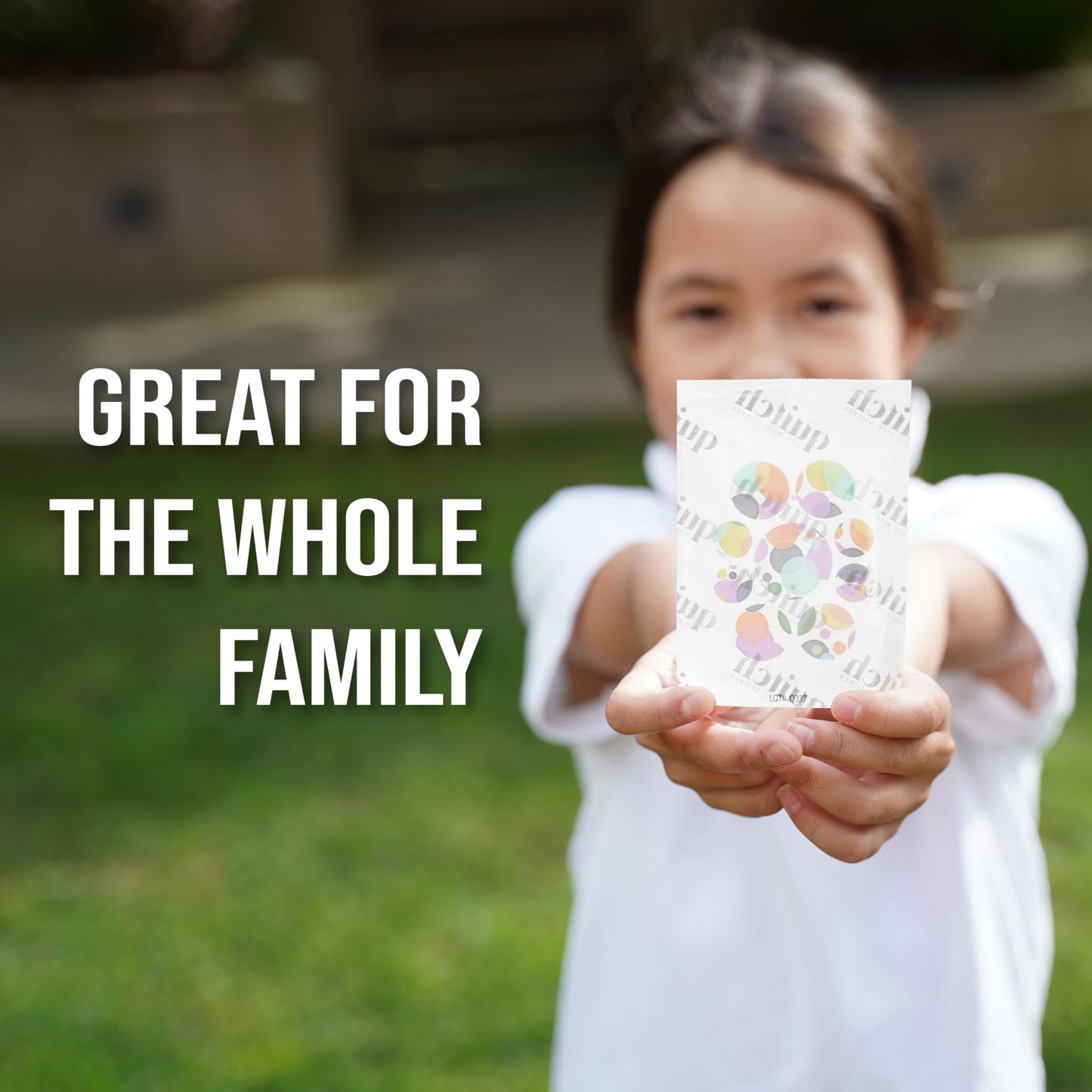 Quitch Mosquito Bite Itch Relief Patch, After Bite Insect Bite Treatment, Anti Itch Cream Alternative, Insect Bite Relief, Cruise, Travel and Camping Essential for Kids