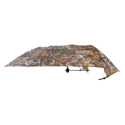 Allen Company Vanish Instant Roof Tree Stand Umbrella - Large Umbrella with Realtree Edge Camo - Durable and Portable Hunting Umbrella - Hunting Gear and Accessories - 57" W