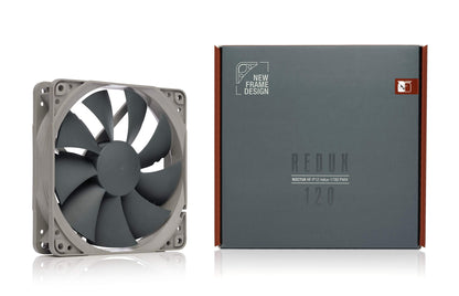 Noctua NF-P12 redux-1700 PWM, High Performance Cooling Fan, 4-Pin, 1700 RPM (120mm, Grey)