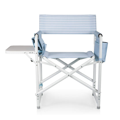 PICNIC TIME ONIVA - Outdoor Directors Chair with Side Table - Beach Chair for Adults - Camping Chair with Table