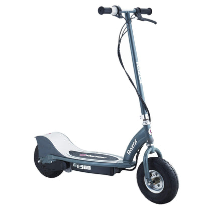 Razor 13113614 E300 Electric Scooter - Matte Gray 41 x 17 x 42-Inch