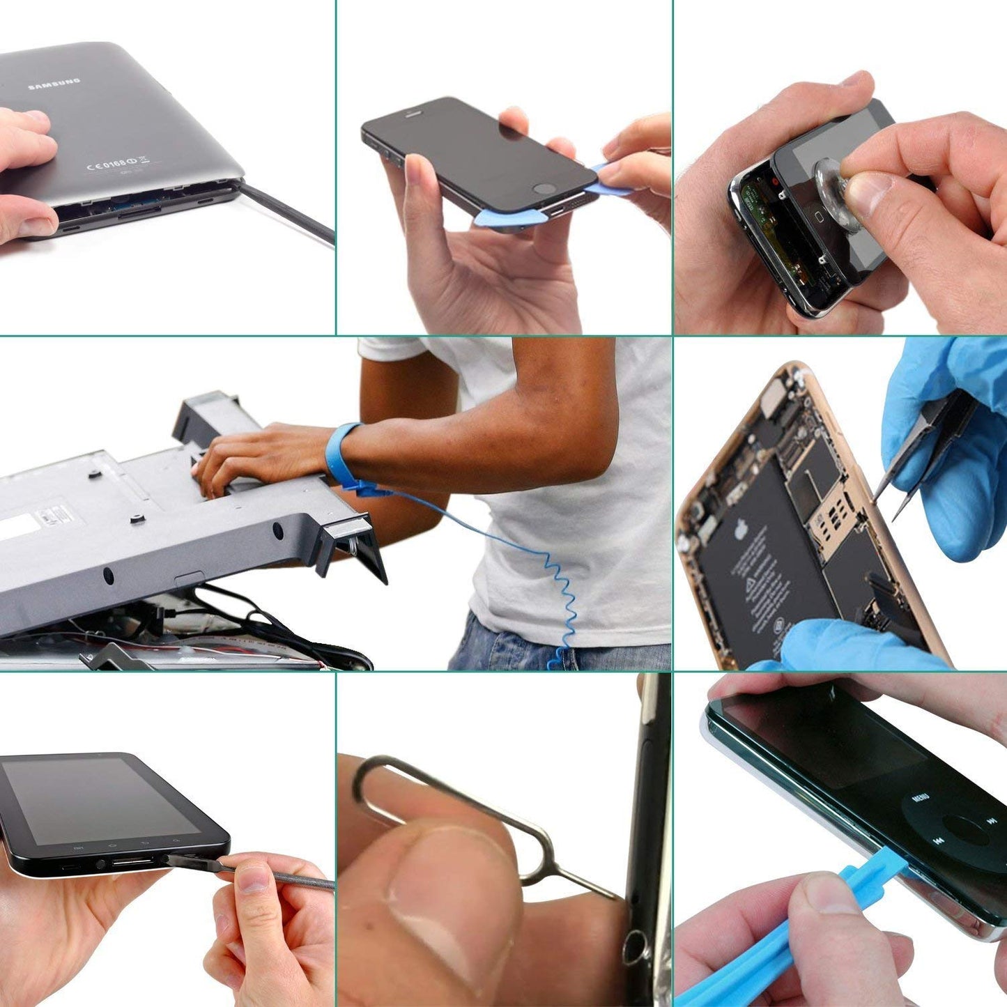 ORIA Precision Screwdriver Set, 86 in 1 Screwdriver Repair Tool Kit, Screwdriver Kit with Portable Bag for Game Console, Tablet, PC, Smartphone, Other Electronics, Blue