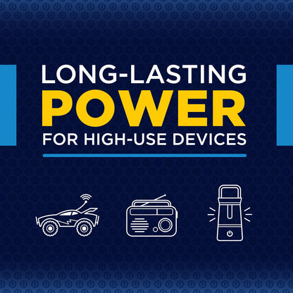 Rayovac High Energy D Batteries (12 Pack), Alkaline D Cell Batteries