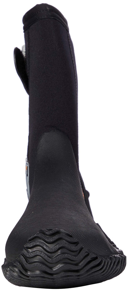 SEAC Basic HD, 5 mm neoprene diving boots with side zip and semi-rigid sole
