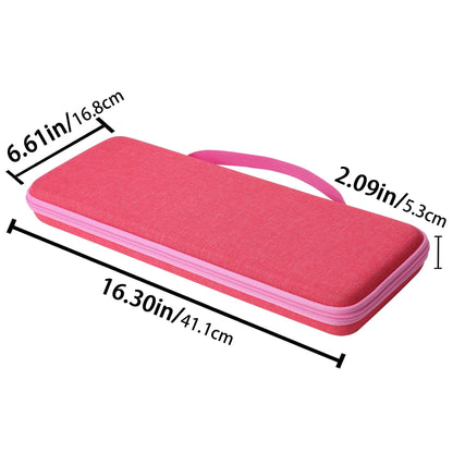 Aenllosi Hard Carrying Case Compatible with Logitech POP ICON Combo/POP Keys Mechanical Wireless Keyboard (Pink)(Case Only)