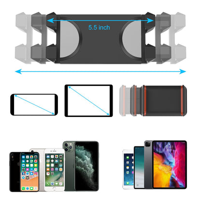 LIUGAST Tripod Stand for Ipad,Gooseneck 65-inch Floor Stand for Tablet,Floor Stand for iPad Tripod with 360° Rotating Mount for Mini, Air, Pro and All 4.7-11.9 Inch Tablet and Phone