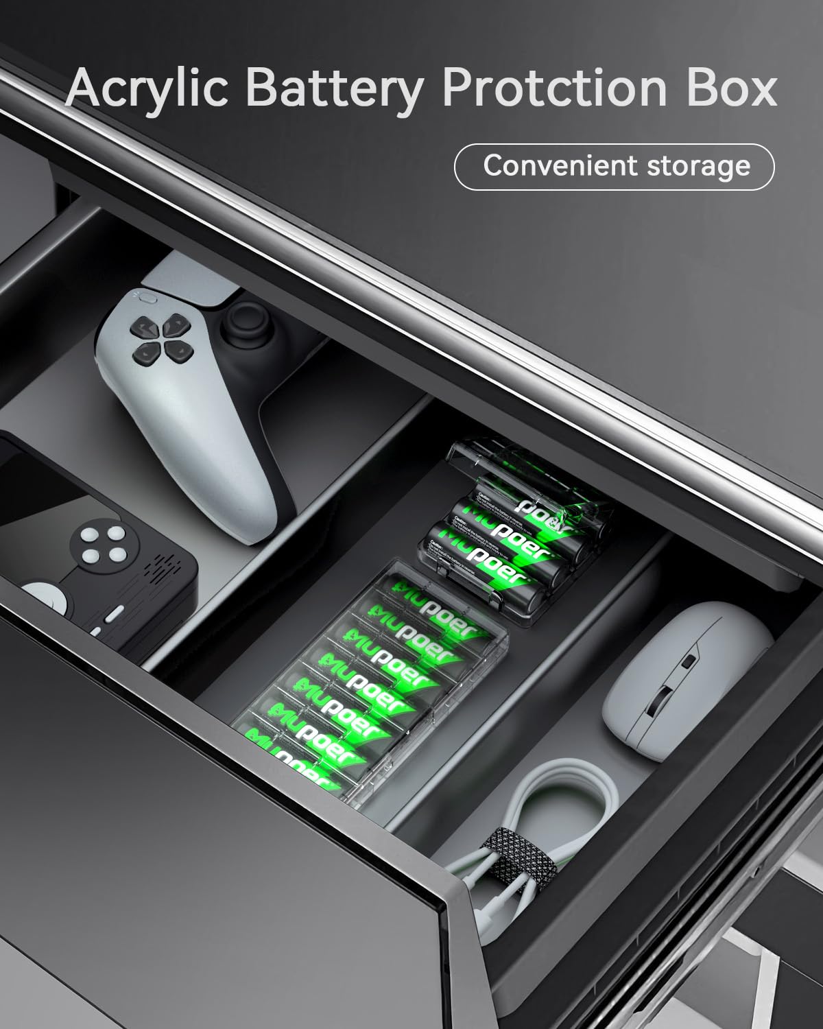 Rechargeable AAA Batteries 16 Pack,AAA Rechargeable Battery 1100mAh NiMH,1.2V Triple A Battery,Solar Battery High Capacity Low Self Discharge Pilas Recargables,3A Batteries for Remote Cordless Phone