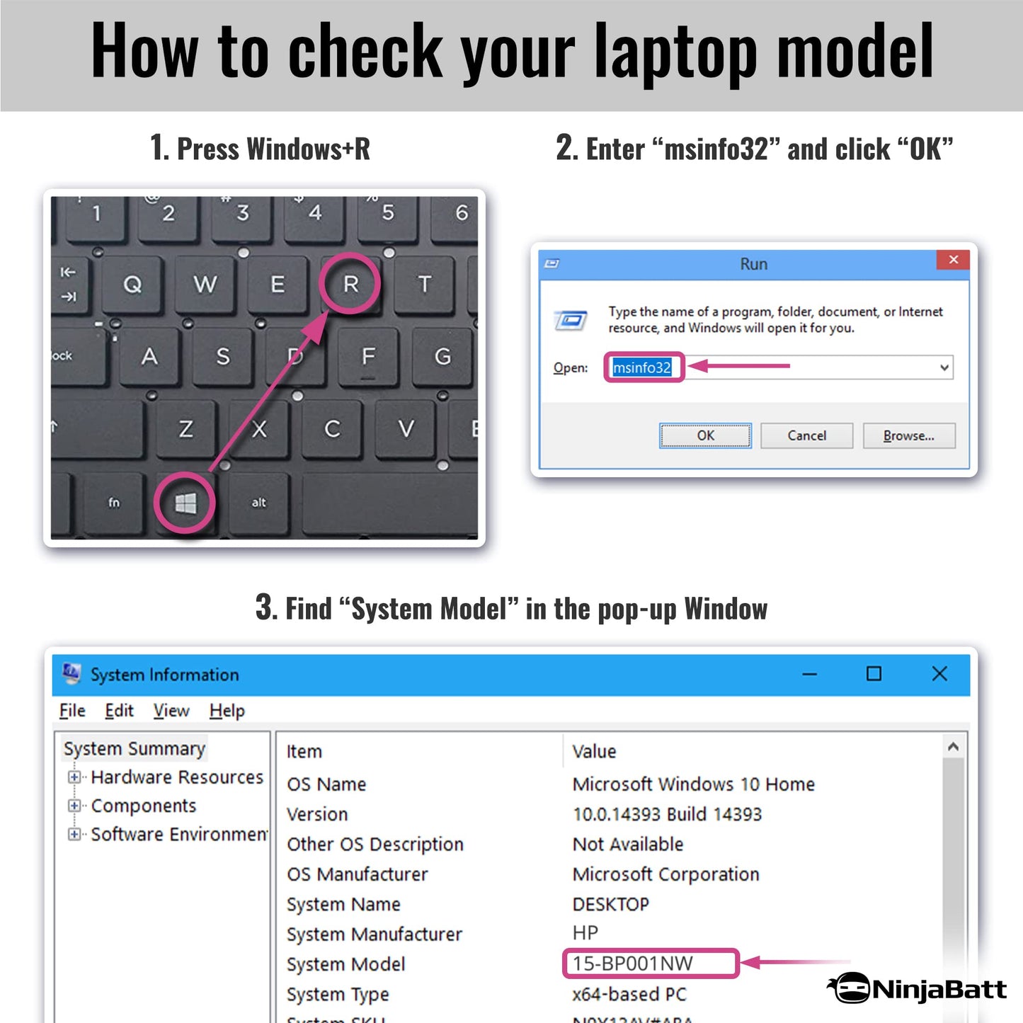NinjaBatt LK03XL l09281-855 916814-855 Battery for hp Envy x360 Convertible 15m-bp1xx 15m-cn0xxx 15-cn0xxx 15m-cp0xxx 17m-ae0xx 17-bw 17m-ae111dx 15m-cn0012dx 15m-cn0011dx (11.55/55.8Wh)
