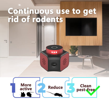 Mice Repellent Plug-ins, Rodent Squirrels Repellent Indoor Ultrasonic Pest Rodent Repeller Mouse Deterrent Rat Control for Home Attic Garage RV
