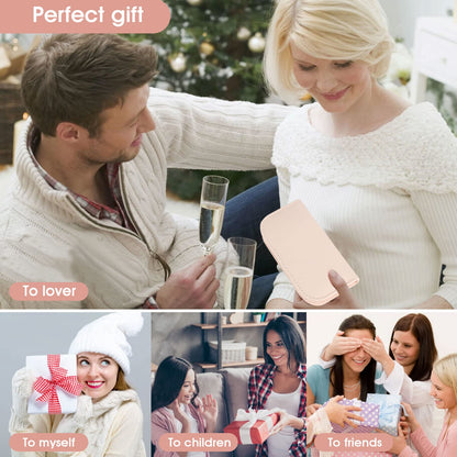 Nail Clippers and Beauty Tool Portable Set Manicure Set 12 in 1, with Pink Leather Bag, Suitable for Home, Workplace, Outdoor Travel, Gift Giving, Salon